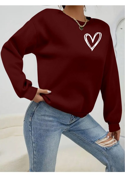 Munn Collection Kadın Uzun Kollu Bisiklet Yaka Viskon Iki Iplik Bluz modelleri