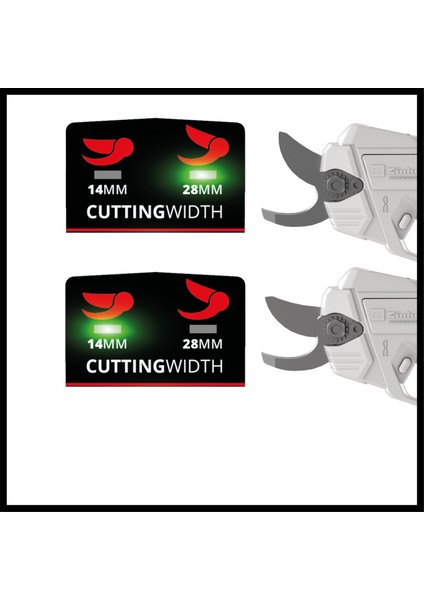 GP-LS 18/28 Li T BL - Solo, Akülü Budama Makası (Akü ve şarj cihazı dahil değildir) - 3408330 indirimleri