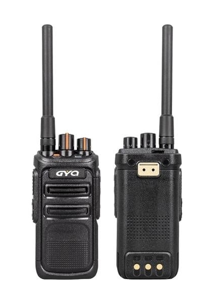 Gyq Q990 8 Ana Kanal Toplam 16 Kanal Siyah Pmr El Telsizi Tekli 15KM Menzil Tekli