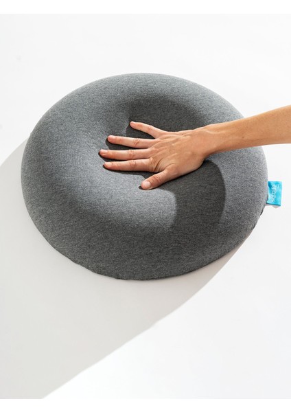 Sünger Oturma Simidi Kuyruk Sokumu Visco Yastığı Oturma Minderi 43X9 cm