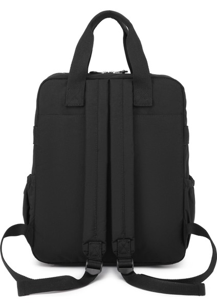 Smartbags Büyük Boy Krinkıl Kumaş Kadın Sırt Çantası 2022-1175 Siyah modelleri