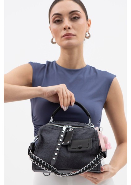 Matthewcox Kadın Çapraz Çanta BYN2366 Siyah