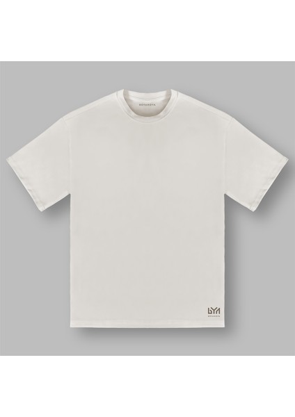Oversize Ekru T-Shirt