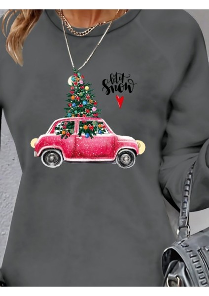 Munn Collection Kadın Uzun Kollu Bisiklet Yaka Desenli Viskon Iki Iplik Elbise fiyatları