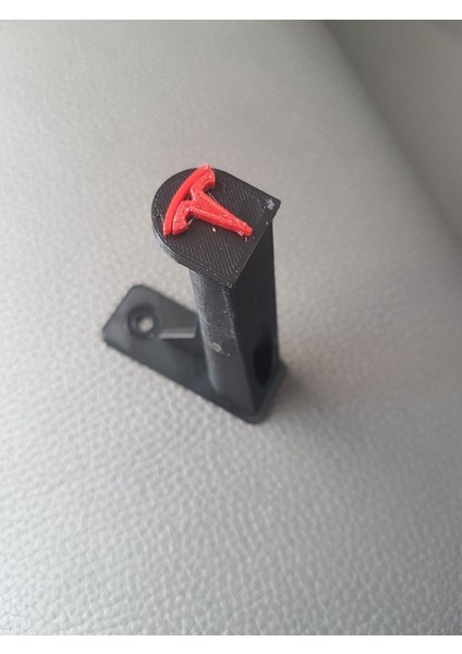 Tesla Model 3 Aero Tekerlek Kapağı Duvar Kancaları (Logo Ile) (Plastik Aparattır!!!)