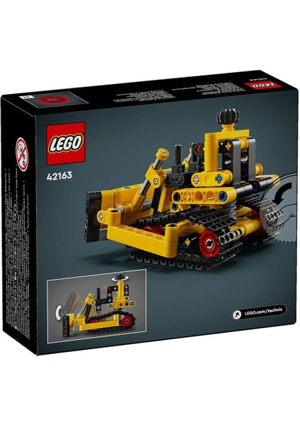 42163 Lego® Technic Ağır Iş Buldozeri 195 Parça +7 Yaş