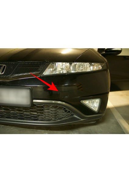 Honda Civic 8. Htb Için Tow Hook Kapağı (Bazı Ülkelerde Fk/fn Aka Ufo) (Plastik Aparattır!!!) indirimleri