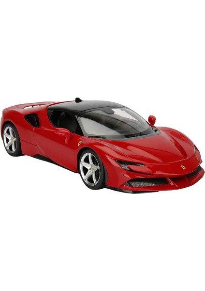 97300 1:14 Ferrari SF90 Stradale Işıklı Uzaktan Kumandalı Araba 34 cm