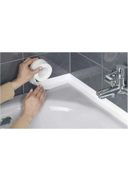 Su Sızdırmaz Bant Lavabo Küvet Küvet Duş Kenar Bandı 2 Adet fırsatları