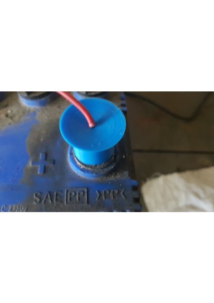 Pil Terminal Batriepol Kappe Stromadapter (Plastik Aparattır!!!)