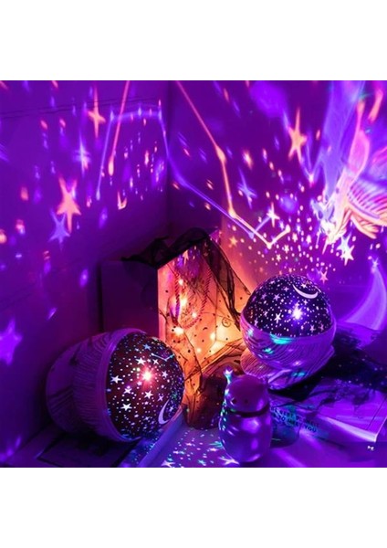 Starmaster Klc-03 Yıldız Yansıtmalı Küre Tip Gece Lambası