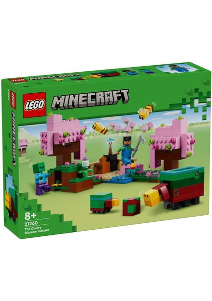 21260 LEGO Minecraft Kiraz Çiçeği Bahçesi 304 Parça +8 Yaş
