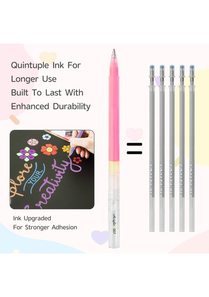 24 Renkli Su Bazlı Kalem, Yüksek Değerli Kalem, Akrilik Jel Kalem, Renkli Not Defteri Fırçası, Işaretleyici Kalem (Yurt Dışından) indirimleri