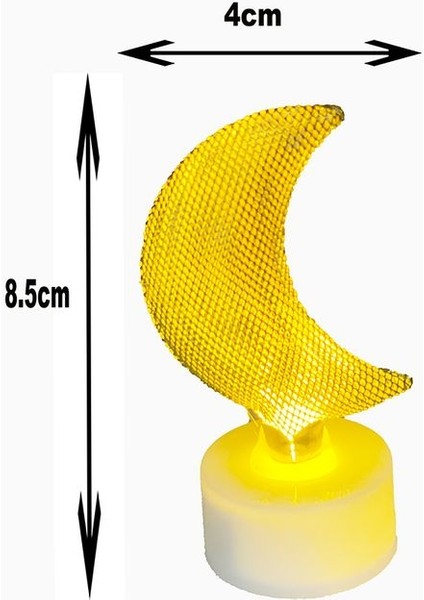Dekoratif LED Lamba Metal Kaliteli Hediyelik (Lisinya)