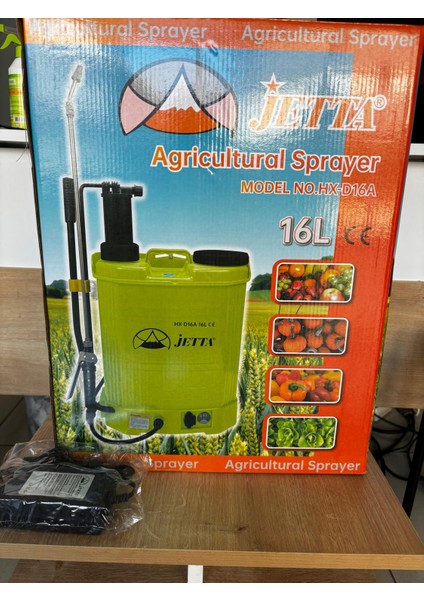 Akülü Sırt Pompası 16LT
