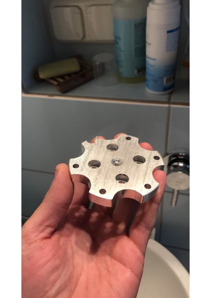 Osw Sım Racing-Com-B 22-32 Için 70MM Tekerlek Adaptörüne Servo Kelepçesi Seti (Plastik Aparattır!!!)