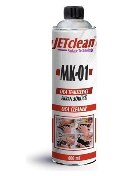 Jetclean Mk-01 600ML Oca Temizleme Sprey