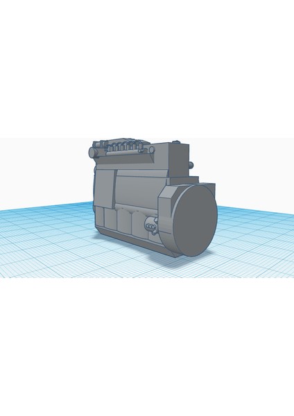 6.7l Cummins Turbo Dizel Motor (Plastik Aparattır!!!)