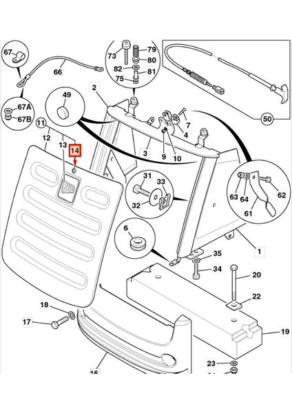 333/C3143/Y - Panjur Kilidi E.m. 162/03434 (2005-2010) fiyatları