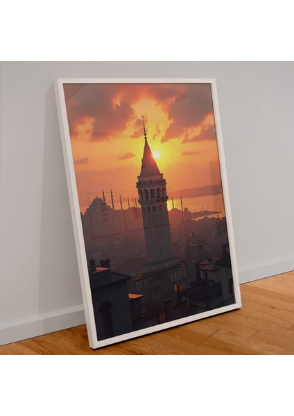 1000 Parça Puzzle Gün Batımı Galata