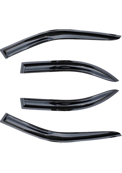 Honda Civic 2016-2021 Fc5 Mugen Cam Rüzgarlığı 4 Lü Set fiyatları