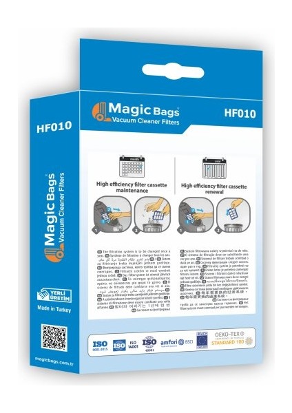 Hepa Filtre - Fc 9192 - 9194 - 9197 - 9712 - 9713 - 9721 - 9724 - 9750 - 9751 - Süpürge ile Uyumlu Hepa Filtre