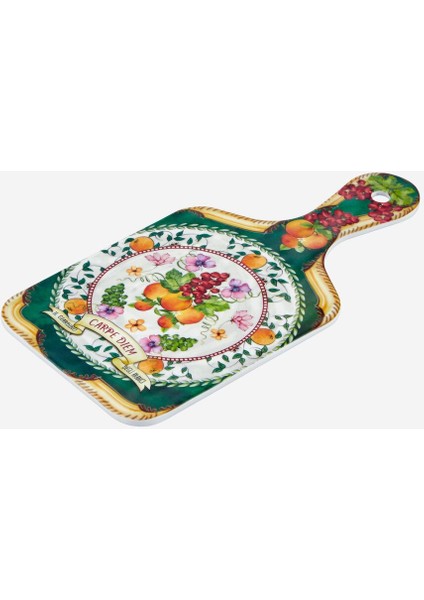 Carpe Diem Yeşil Melamin Sunum Tahtası 25 cm modelleri