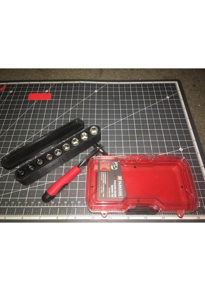1/ 4 "lidl Parkside Mini Soket Set Tutucu. (Plastik Aparattır!!!)