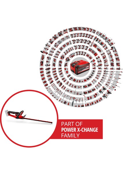 GP-CH 18/50 Li BL - Solo, Akülü Çit Budama (Akü ve şarj cihazı dahil değildir) - 3410950 fiyatları