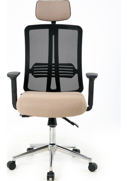 Büro Ofis Sistemleri // Comfort Euro Beige Çalışma Koltuğu Ofis Koltuğu Yönetici Koltuğu