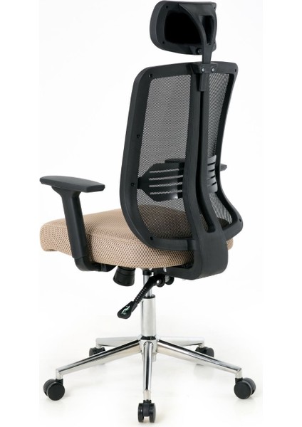 Büro Ofis Sistemleri // Comfort Euro Beige Çalışma Koltuğu Ofis Koltuğu Yönetici Koltuğu