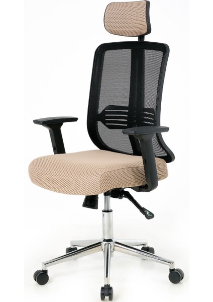 Büro Ofis Sistemleri // Comfort Euro Beige Çalışma Koltuğu Ofis Koltuğu Yönetici Koltuğu