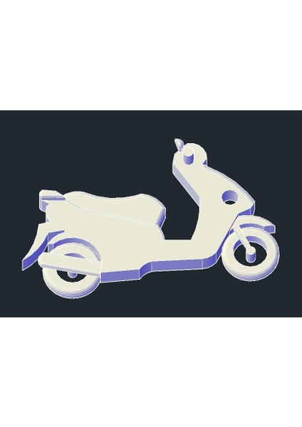 Peugeot Vivacity 3 Scooter Anahtar Sahibi (Plastik Aparattır!!!)