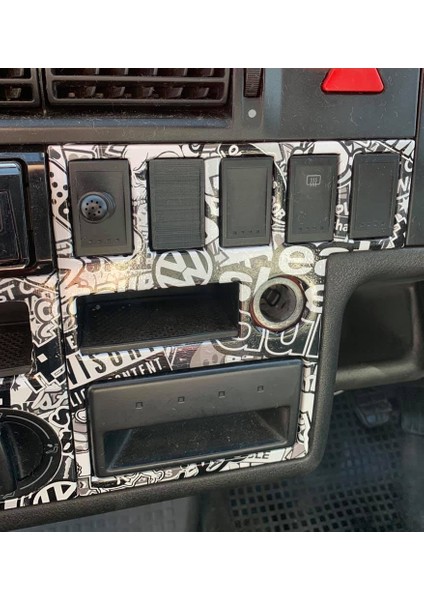 Vw T4 Kontrol Paneli Için Boş Anahtar (Plastik Aparattır!!!)