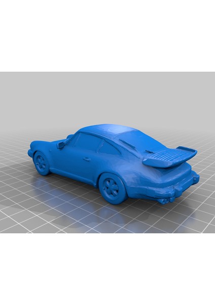 Porsche 911 Carrera Turbo 82 (84) Standlı (Plastik Aparattır!!!)