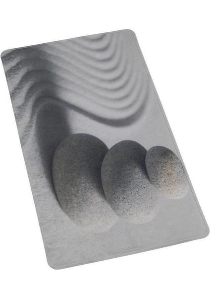 Kaymaz Banyo Matı – Plastik, Vantuzlu, Taş Desenli Duş Matı, Kaymayı Önleyici Paspas 70X40 cm indirimleri