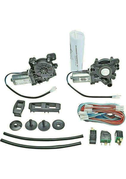 Vw Caddy 3 2k Elektrikli Güç Penceresi Dönüşümü (Plastik Aparattır!!!)