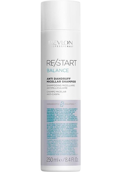 Restart Balance Antı-Dandruff Mıcellar Shampoo 250ml