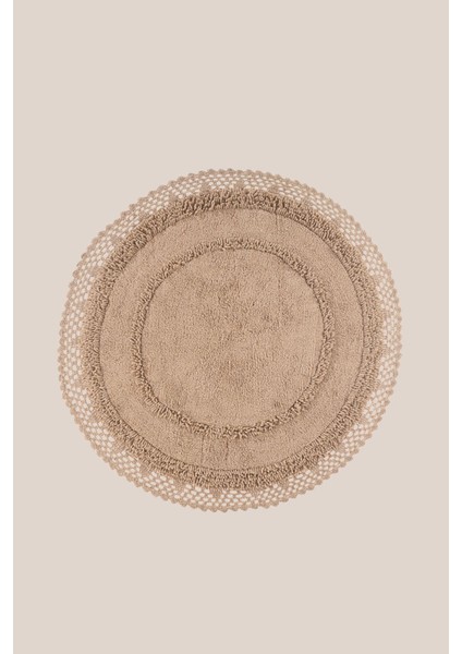 Moon %100 Pamuk Banyo Paspası MOCHA120X120