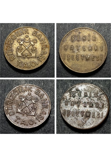 39963683504A0574EA T.a.o. Denizcilik bankası küçük/büyük Jeton