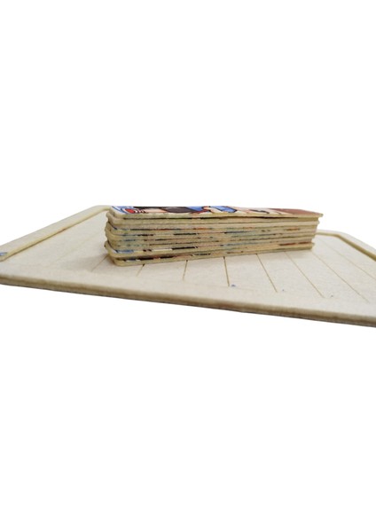 Keçe Eğitici Dikey Puzzle Çocuk Yapboz(Armahediyeli)