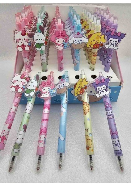 Sanrio Kawaii Tükenmez Kalemler Kromi My Melodi Cinnamorol Hediyelik Model Seçenekli 1ADET