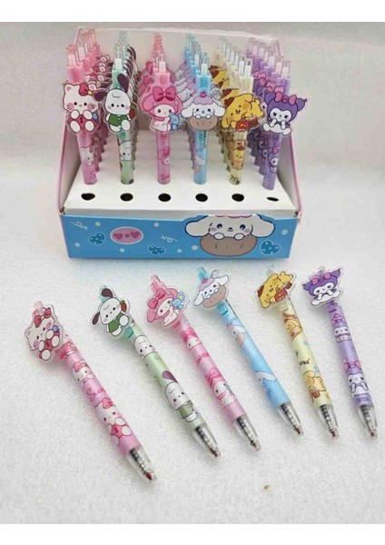 Sanrio Kawaii Tükenmez Kalemler Kromi My Melodi Cinnamorol Hediyelik Model Seçenekli 1ADET