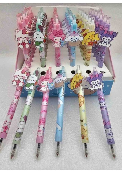Sanrio Kawaii Tükenmez Kalemler Kromi My Melodi Cinnamorol Hediyelik Model Seçenekli 1ADET