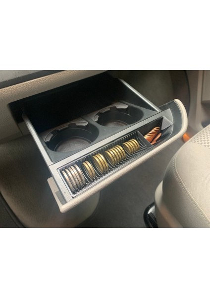Merkez Konsol / Fincan Tutucu Çekmecesi Için Vw T6 Madeni Para Tepsisi Kakma (Plastik Aparattır!!!)