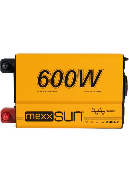 Mexxsun 600W 12V Tam Sinüs Inverter