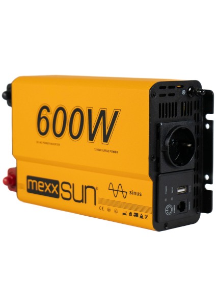 Mexxsun 600W 12V Tam Sinüs Inverter