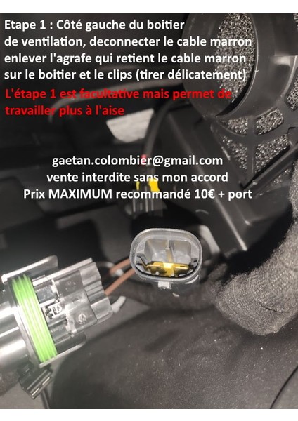 Citroen Friend'in Déssemburation Difüzör (Plastik Aparattır!!!)