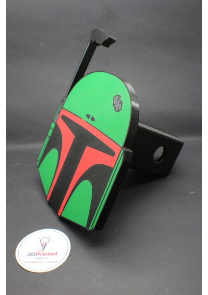 Boba Fett Dent Helmet 2 "römork Alıcı Fiş Kapağı (Plastik Aparattır!!!)