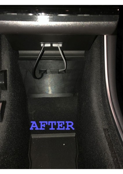Tesla Model 3 USB Cubby (Plastik Aparattır!!!)
